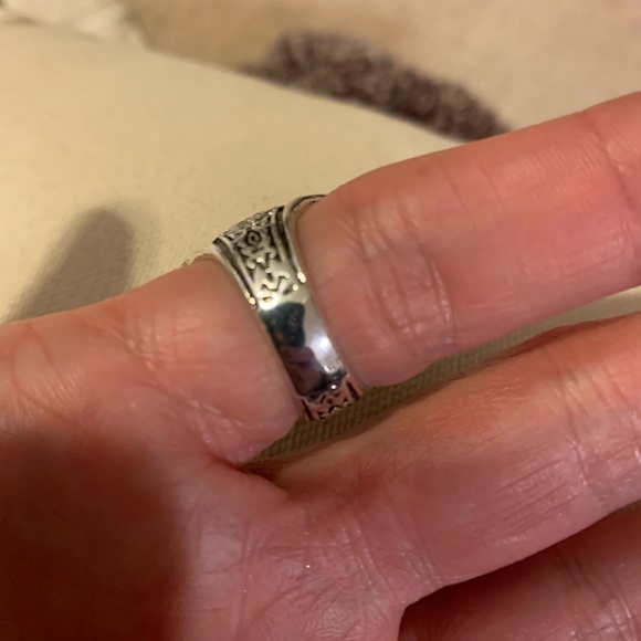 Absolutely stunning Mosaic ring 18k gold - Picture 8 of 8